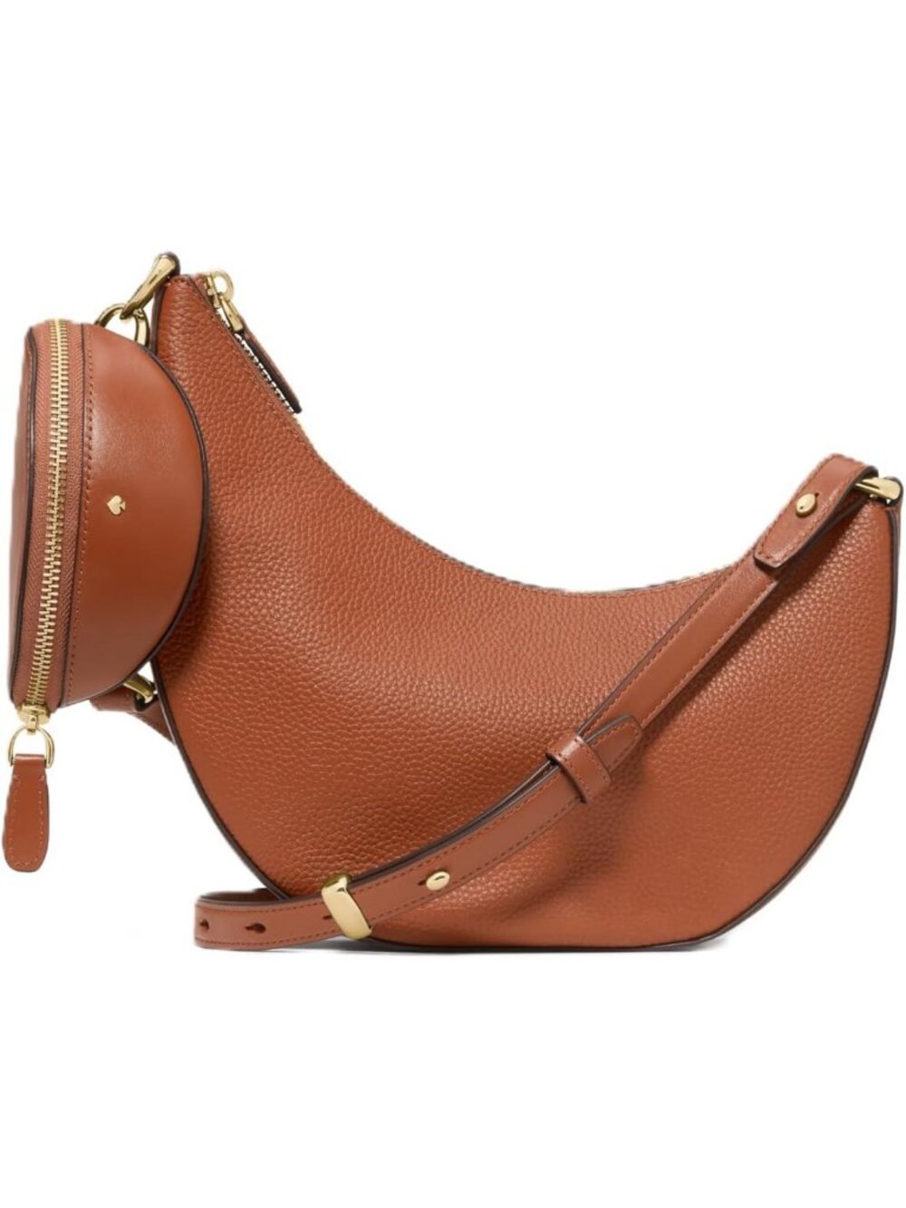 Women Southwest Desert Leather Duo Crossbody Bag Adjustable Strap Shoulder Purse